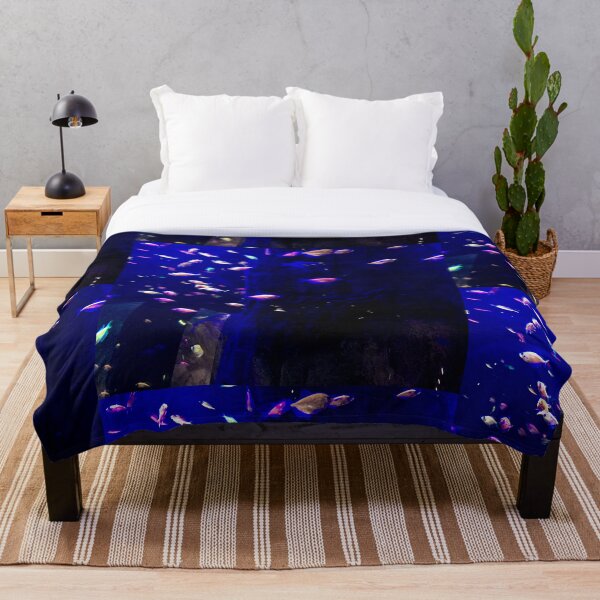Item preview, Small fish under ultraviolet light designed and sold by Makha.