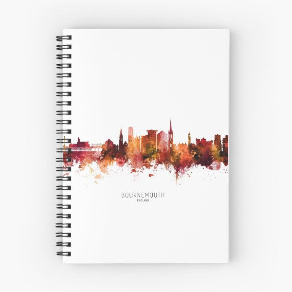 Item preview, Bournemouth England Skyline designed and sold by ArtPrints.