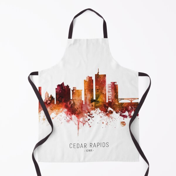 Item preview, Cedar Rapids Iowa Skyline designed and sold by ArtPrints.