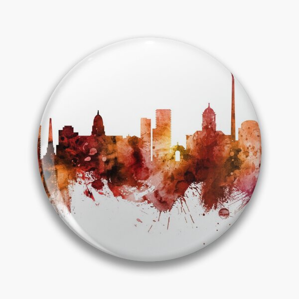 Item preview, Dublin Ireland Skyline designed and sold by ArtPrints.