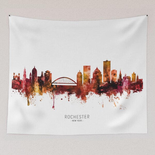 Item preview, Rochester New York Skyline designed and sold by ArtPrints.