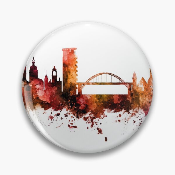 Item preview, Sunderland England Skyline designed and sold by ArtPrints.
