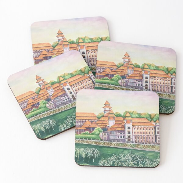 Item preview, Malaysia Scenery Watercolor Painting  - Istana Melawati Putrajaya designed and sold by GaalArt.