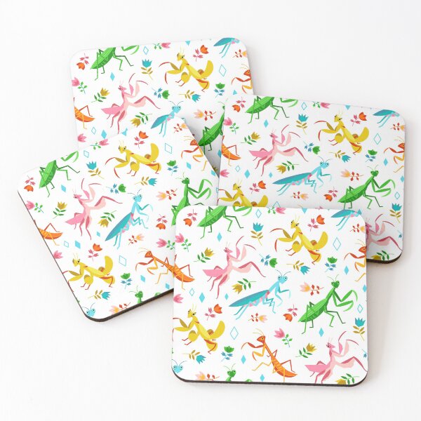 Item preview, An Unordinary Array of Praying Mantises - White designed and sold by TigaTiga.