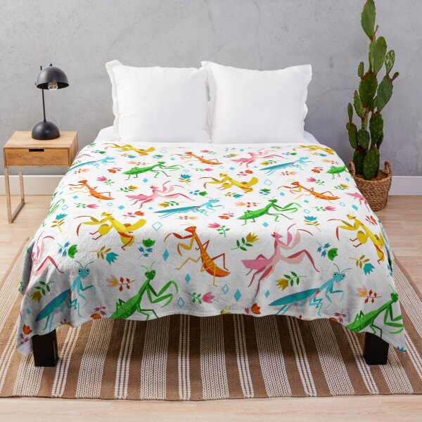 Item preview, An Unordinary Array of Praying Mantises - White designed and sold by TigaTiga.