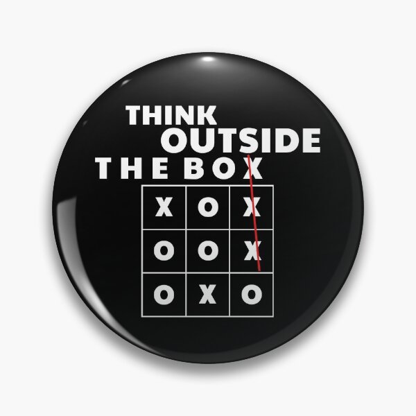 Item preview, Think Outside The Box Cool Quote Art Design Innovation designed and sold by sillyquestions.