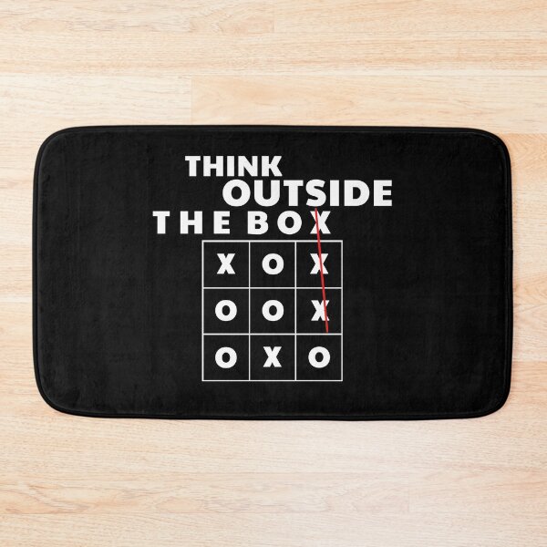 Item preview, Think Outside The Box Cool Quote Art Design Innovation designed and sold by sillyquestions.