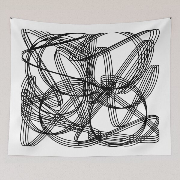 Item preview, Abstract pattern -  black and white. designed and sold by K.S ART.