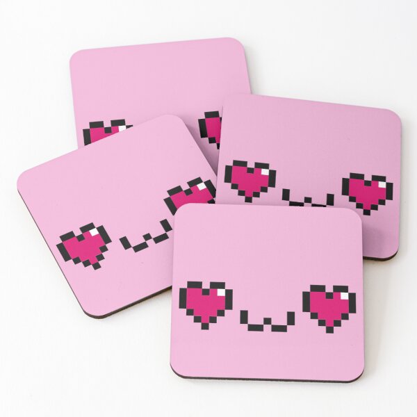 Item preview, Emoji smiley in love pink heart designed and sold by Cocodek.