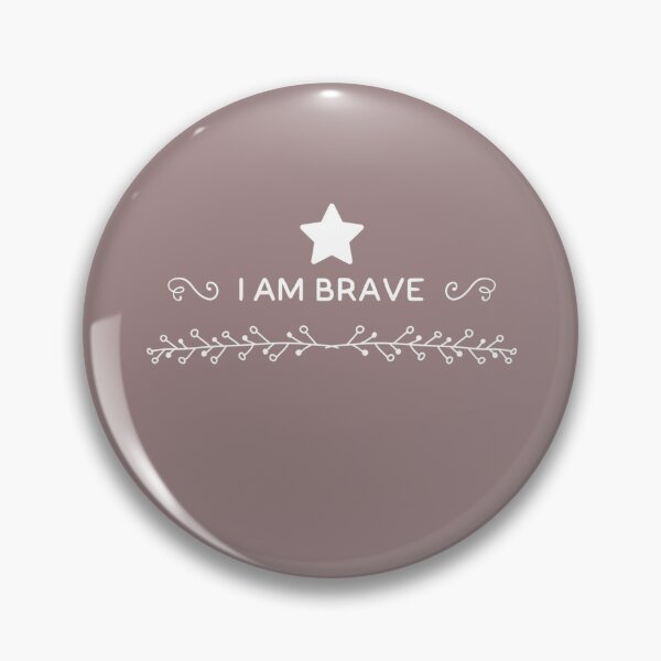 Item preview, I Am Brave designed and sold by ellenscdesigns.