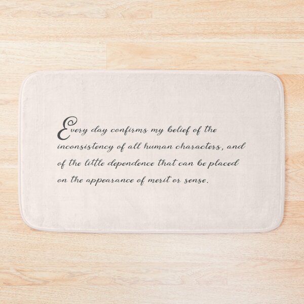 Item preview, Pride and Prejudice Quote designed and sold by MamSelle.