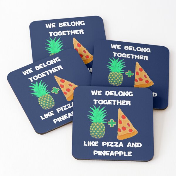 Item preview, Pineapple Plus Pizza Funny Cute Valentine designed and sold by DesignsofNote.