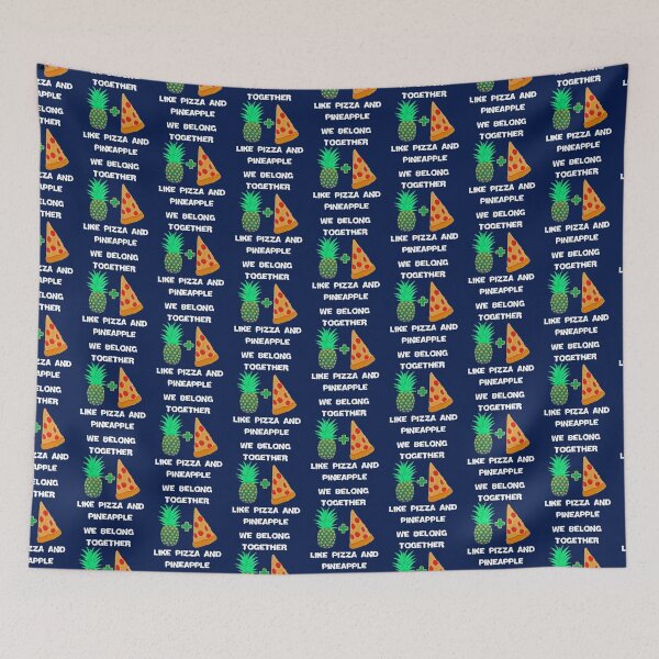 Item preview, Pineapple Plus Pizza Funny Cute Valentine designed and sold by DesignsofNote.