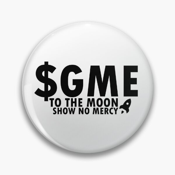 Item preview, GME To The Moon Design Gamestonk Rocket It Show No Mercy GME Meme designed and sold by Deol95.