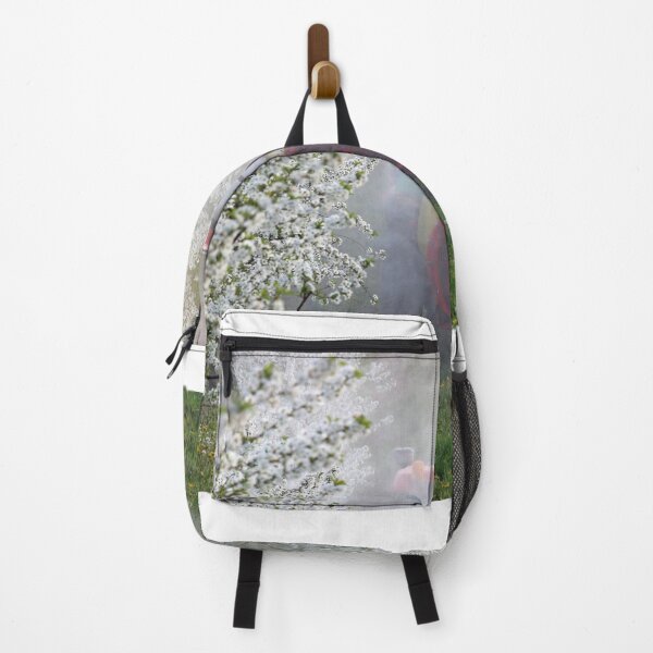Item preview, tractor sprays insecticide in cherry orchard springtime designed and sold by goceris.