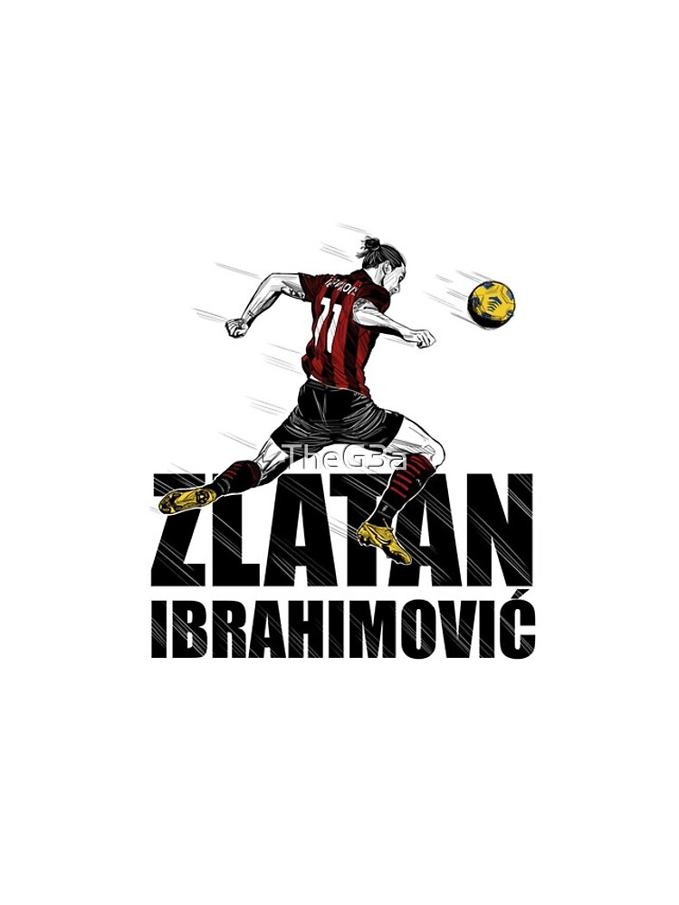 Zlatan Ibrahimovic Ac Milan iPhone Case for Sale by The Fit