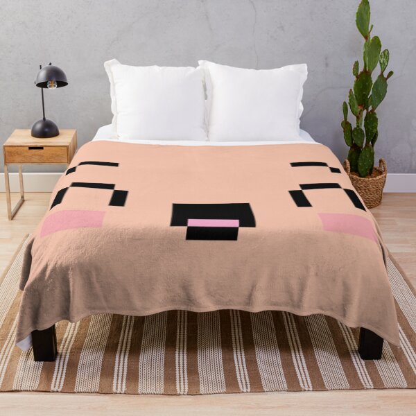 Item preview, Pink shy happy smiley emoji designed and sold by Cocodek.