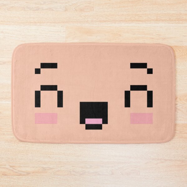 Item preview, Pink shy happy smiley emoji designed and sold by Cocodek.