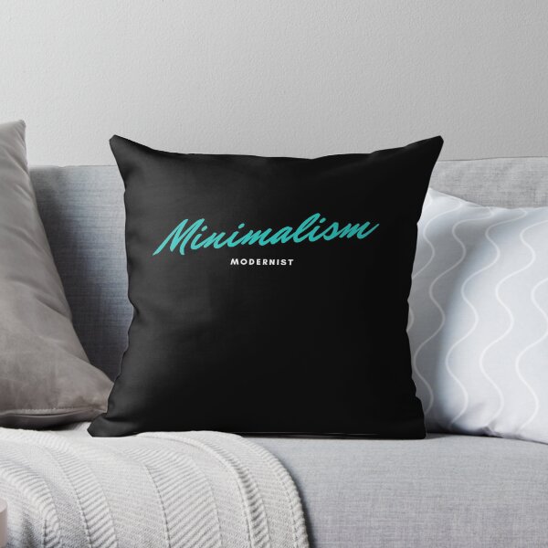 Minimalism Throw Pillow