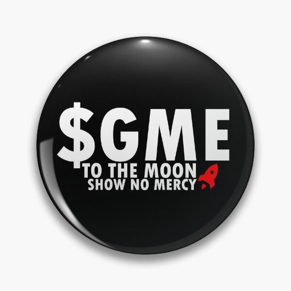 Item preview, GME To The Moon Design Gamestonk Rocket It Show No Mercy GME Meme designed and sold by Deol95.