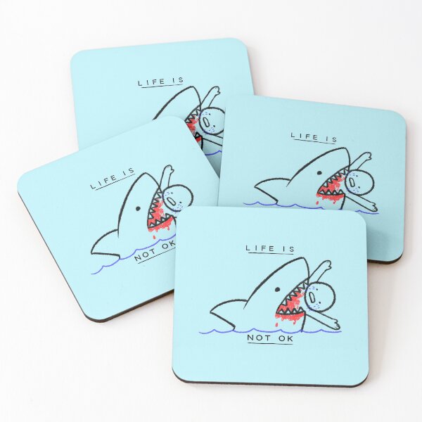 Item preview, Life Is Not OK designed and sold by Pinu005.