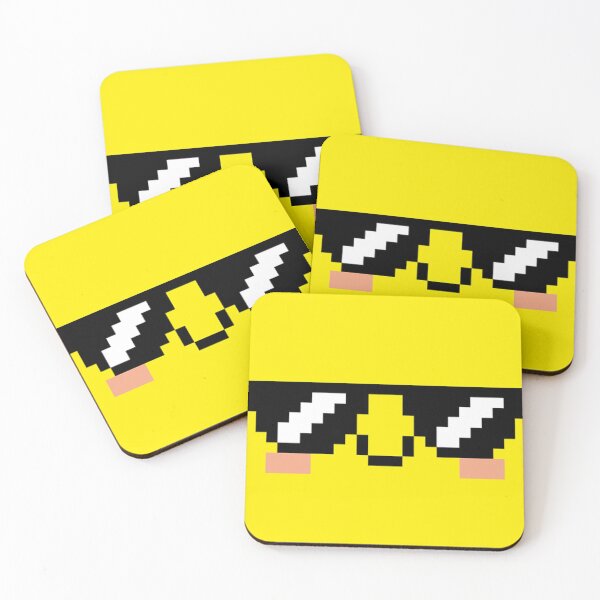 Item preview, Cool smiley emoji with yellow glasses designed and sold by Cocodek.