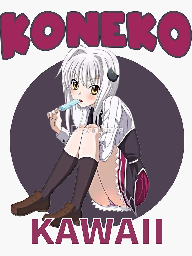 Dxd Highschool Koneko Toujou manga Sticker for Sale by