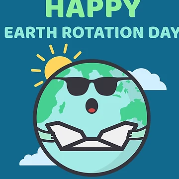 Artwork thumbnail, Happy Earth Rotation Day by Pinu005