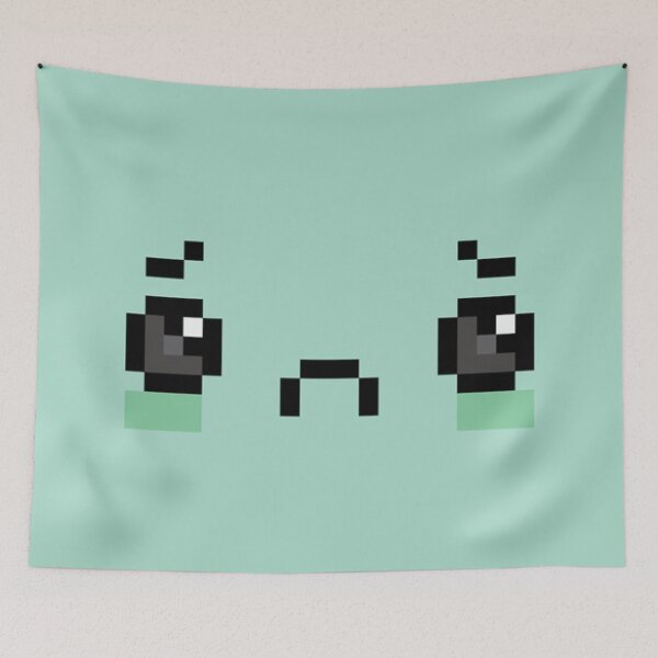 Item preview, Blue sad smiley emoji designed and sold by Cocodek.