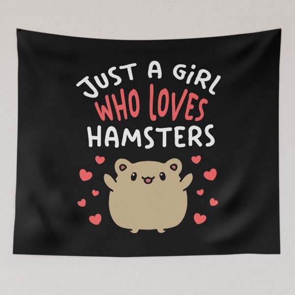 Item preview, Just a Girl Who Loves Hamsters designed and sold by SoloTravelerSt.