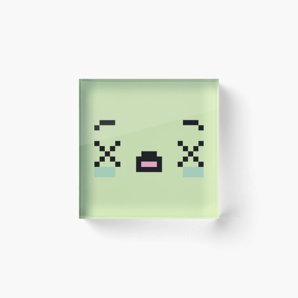 Item preview, Green death smiley emoji designed and sold by Cocodek.