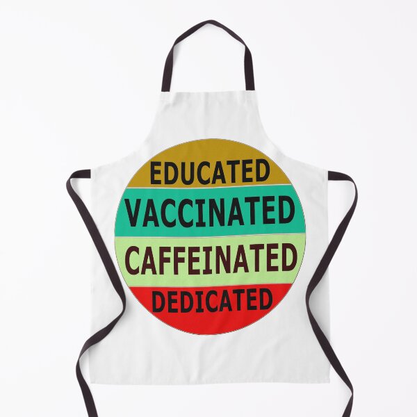 Item preview, educated vaccinated caffeinated dedicated 3 designed and sold by Ripoubsb.