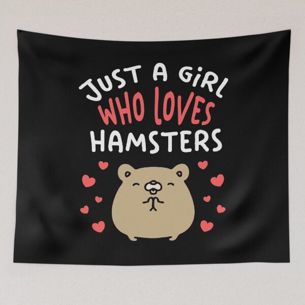 Item preview, Just a Girl Who Loves Hamsters designed and sold by SoloTravelerSt.