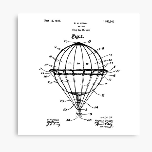 Ilustración De Insignia De Globo Aerostático Vintage Dirigible Volador Retro Vectorial Con Elemento