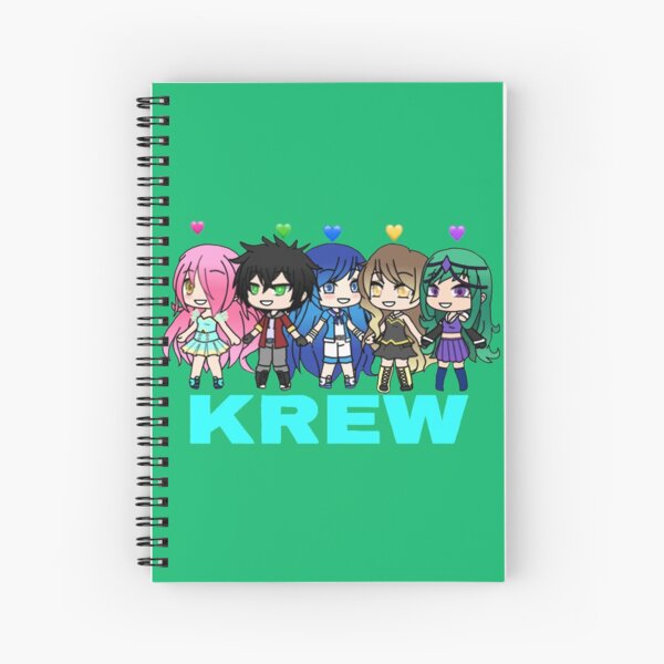 Its Funneh Spiral Notebooks Redbubble - funneh roblox family ep 1