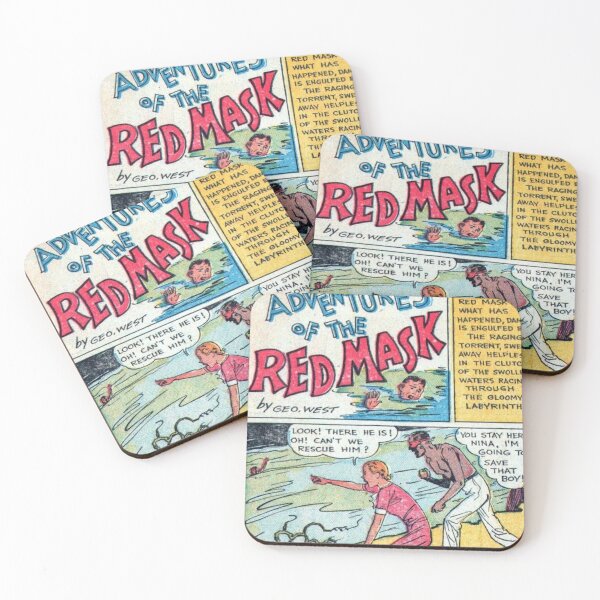 Item preview, Adventures of the Red Mask designed and sold by ChaChings.