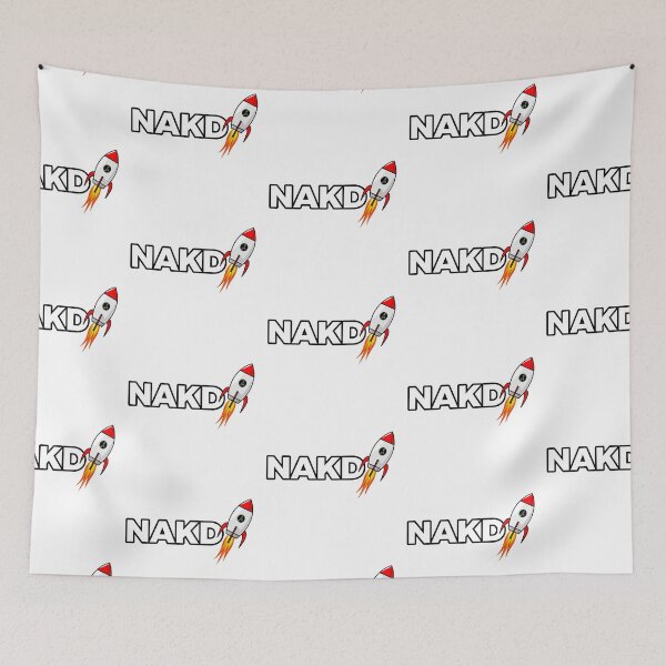 Item preview, NAKD to the moon designed and sold by Trending-Ts.