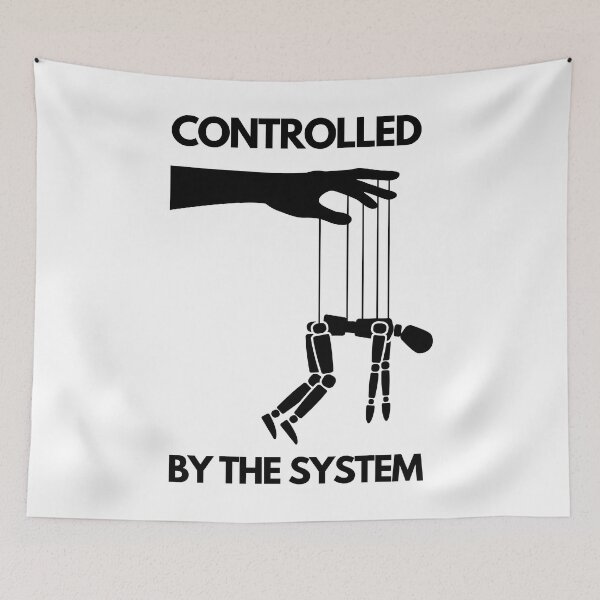 Item preview, Controlled By The System designed and sold by LittleBitDarker.