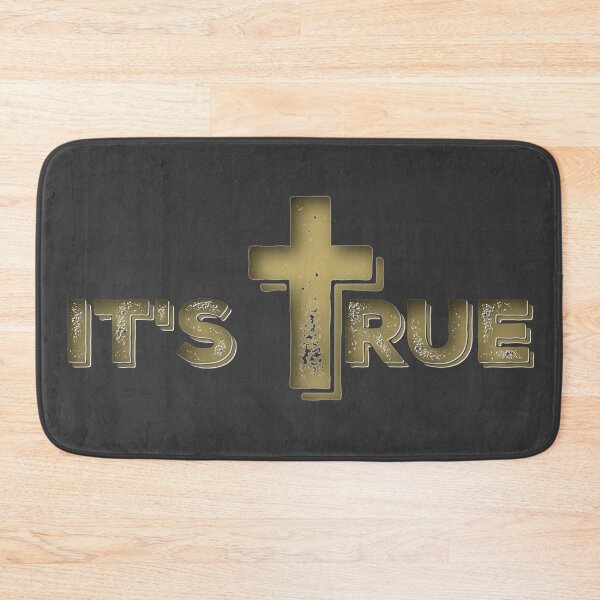 Item preview, It's True. Christian Cross designed and sold by TheKingdomAttic.