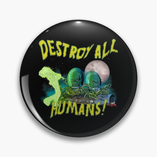 Item preview, Destroy All Humans! designed and sold by SideQuest - Scribbled Chaos!.