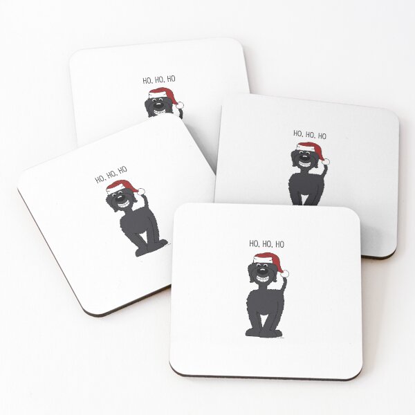 Item preview, Black doodle Santa Claus designed and sold by LivHana.