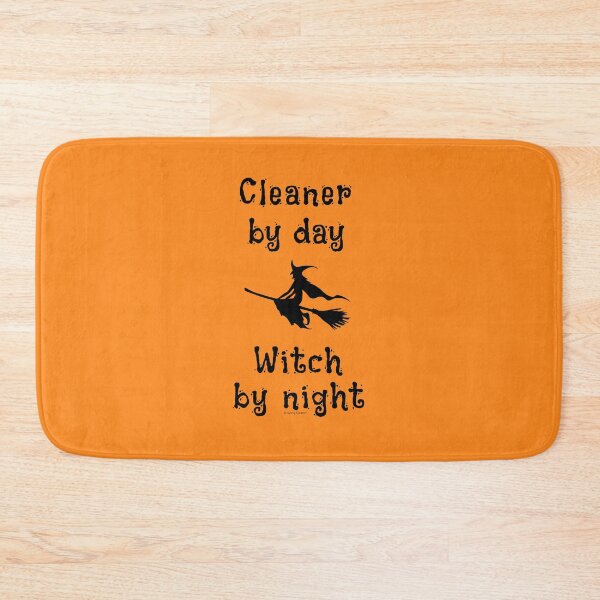 Item preview, Cleaner by Day Witch by Night, Halloween Cleaning Fun designed and sold by SavvyCleaner.