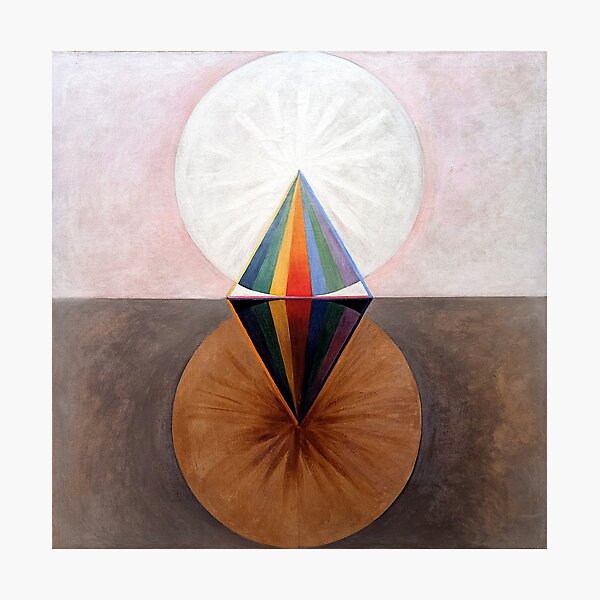 Item preview, Enhanced, High Res. Hilma af Klint, The Swan No.12 (1915) designed and sold by tiokvadrat.