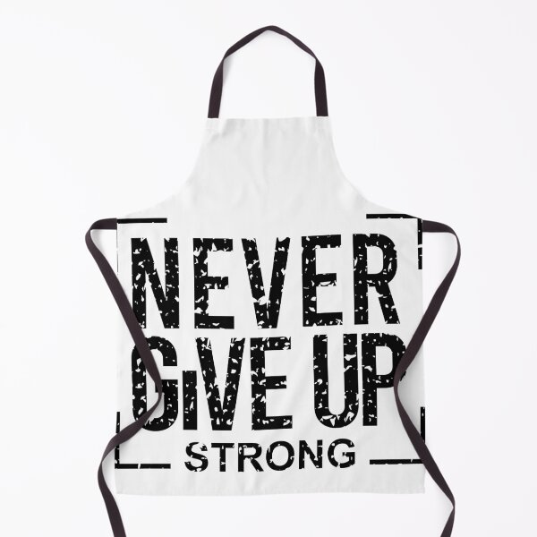 Item preview, Never give up | motivation , inspiration and positive typography in black and white designed and sold by K-Klub.