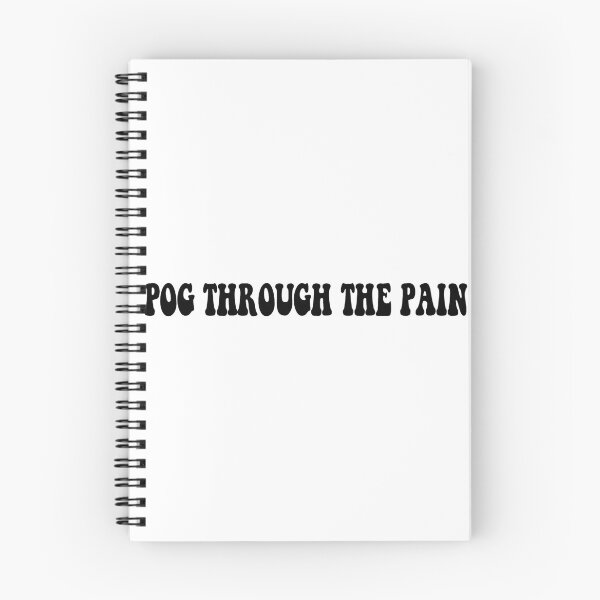 Item preview, Pog Through The Pain BLACK designed and sold by RedJazz.