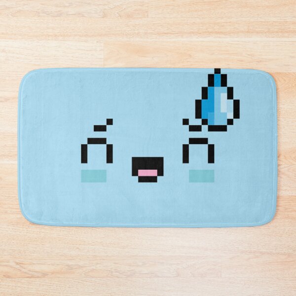Item preview, Embarrassed blue sweaty smiley emoji designed and sold by Cocodek.