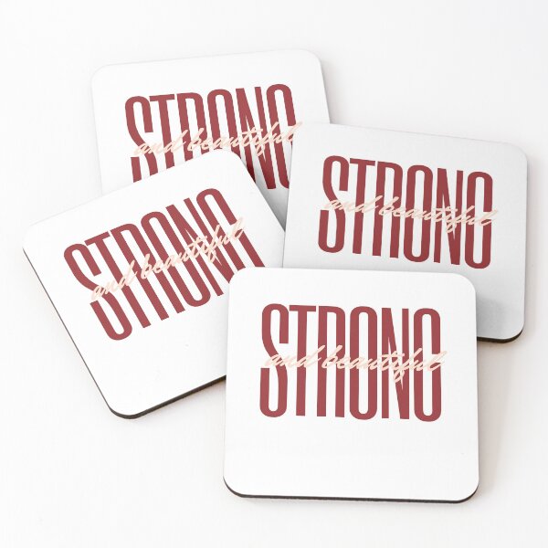 Item preview, Strong And Beautiful designed and sold by louisabhishek.