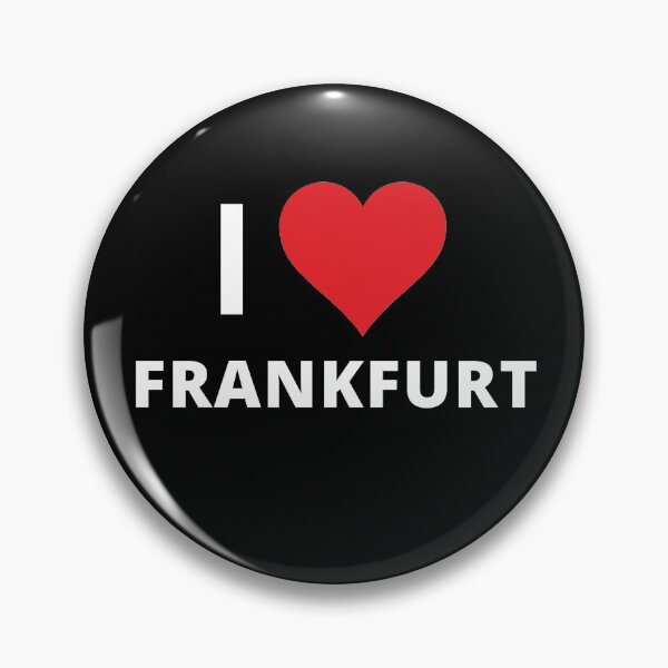 Item preview, I Love Frankfurt (dark) designed and sold by mugify.