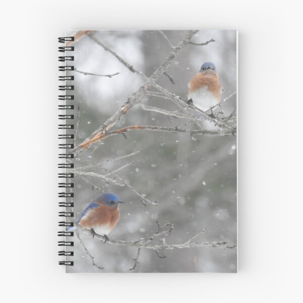 Item preview, Bluebirds in Winter designed and sold by Uni356.