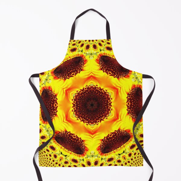 Item preview, Kaleidoscopic Fractal Sunflower Pattern designed and sold by Geoff Treagus.